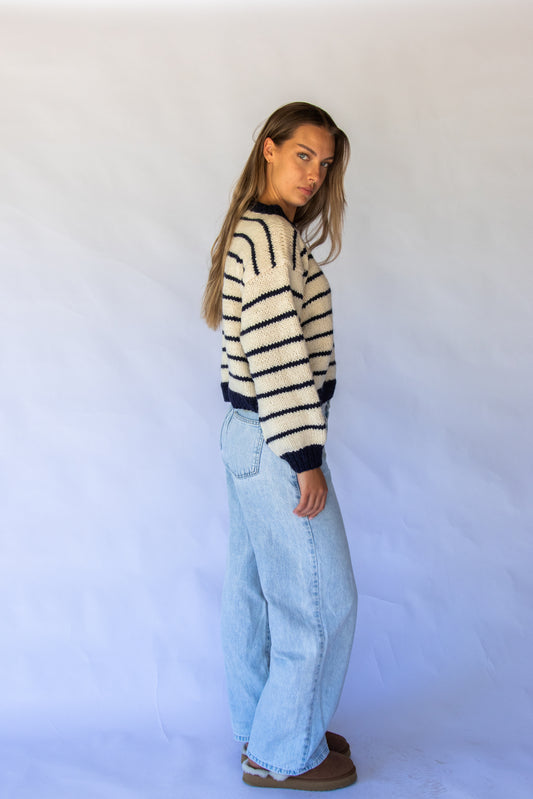 Bande Sweater - Navy image 1