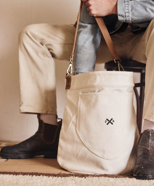 Drifter Multi Use Utility Bucket Bag | Natural