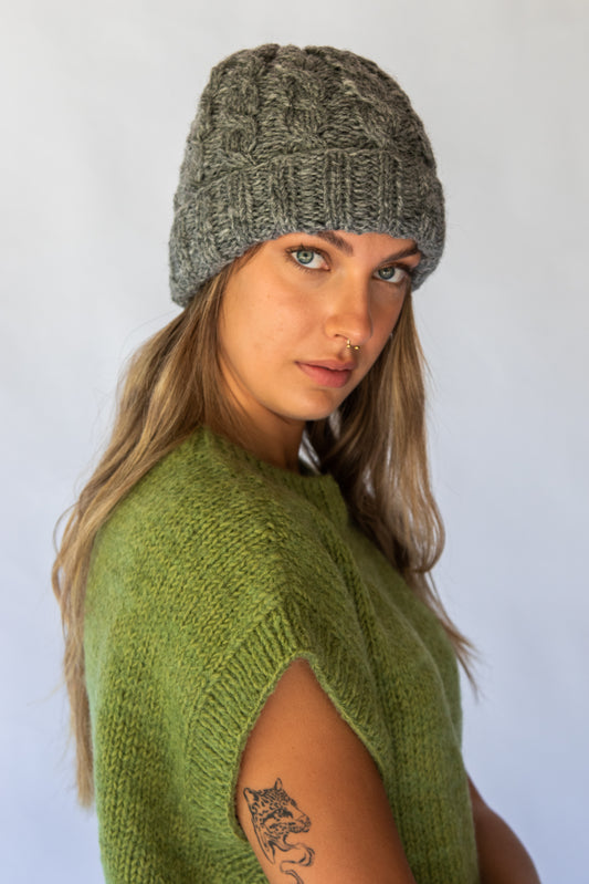 Val Beanie - Birch image 1