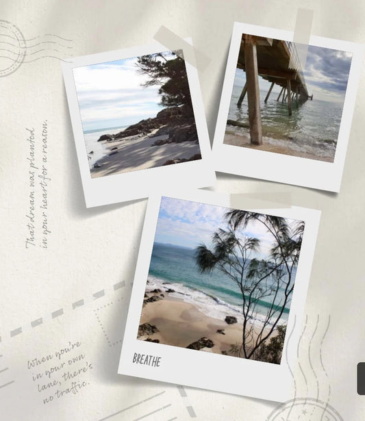 My Weekend Journal CORK COVER with Gold Fleck image 1