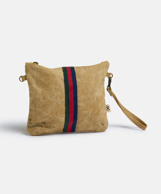 Escapee Clutch with Strap | Golden Tan