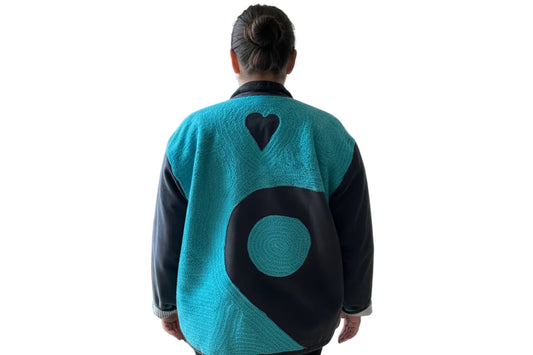 Ying Yang Velvet Jacket