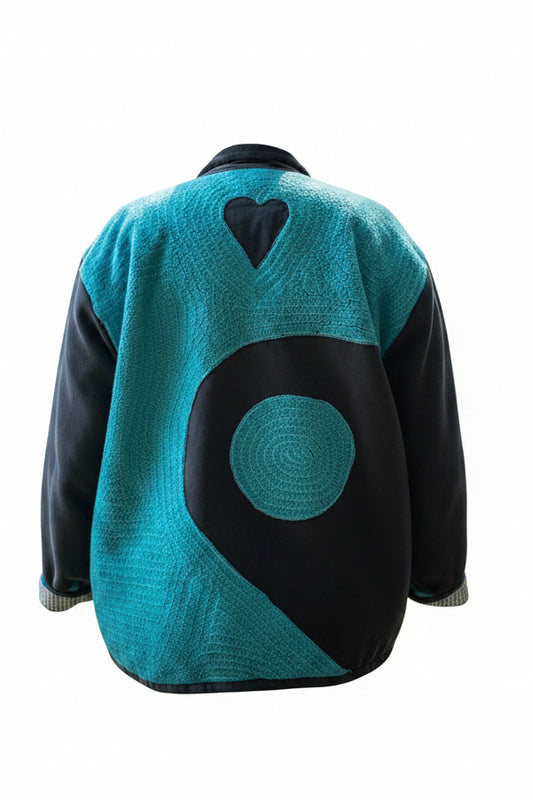 Ying Yang Velvet Jacket
