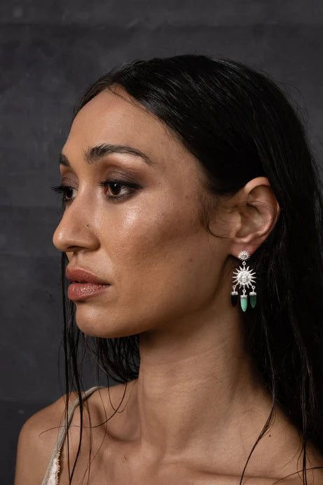 Sol Earrings / Silver image 1