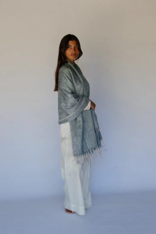 Hobo & Hatch Poncho - Steel image 1