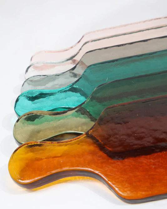 Hammered Glass Long Serving Board image 1