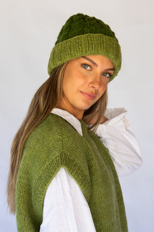 Val Beanie - Meadow image 1