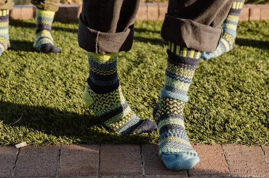 Lemongrass Crew Socks image 1