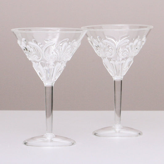 Flemington Acrylic Martini Glass - Clear image 1