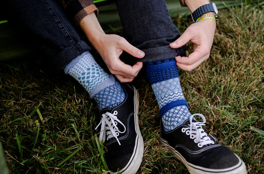 Horizon Socks - Recycled Cotton Eco-Friendly