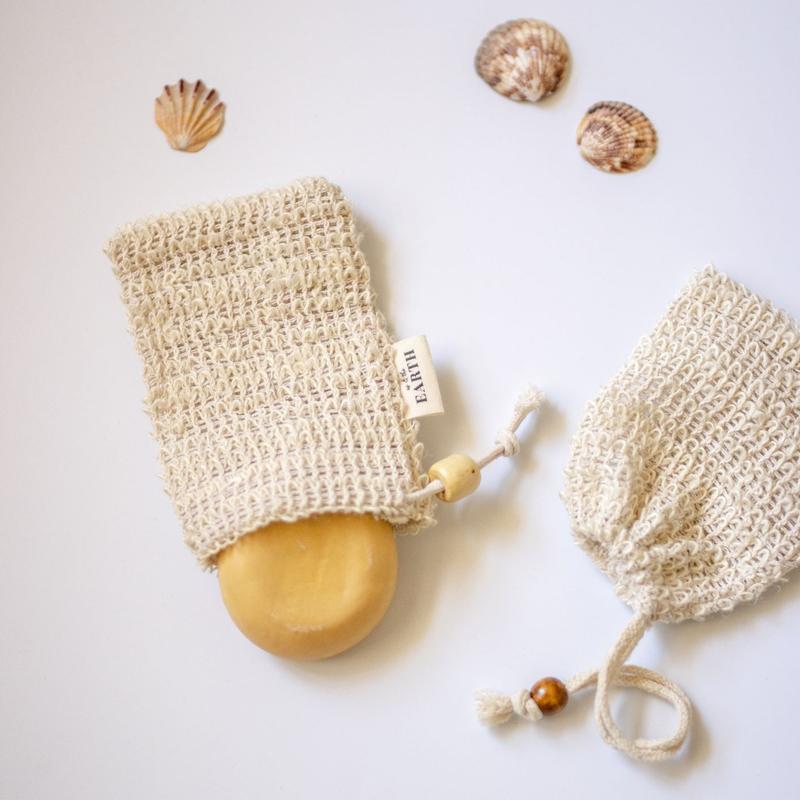 REUSABLE EXFOLIATING SISAL SOAP SAVER image 0