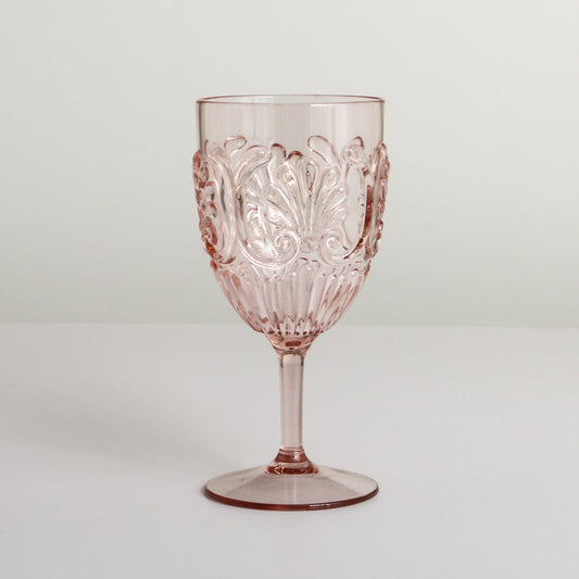 Flemington Acrylic Wine Glass - Pink image 0