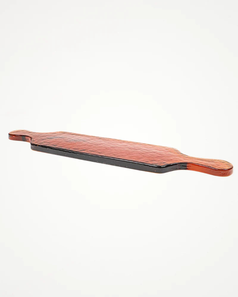 Hammered Glass Long Serving Board image 0