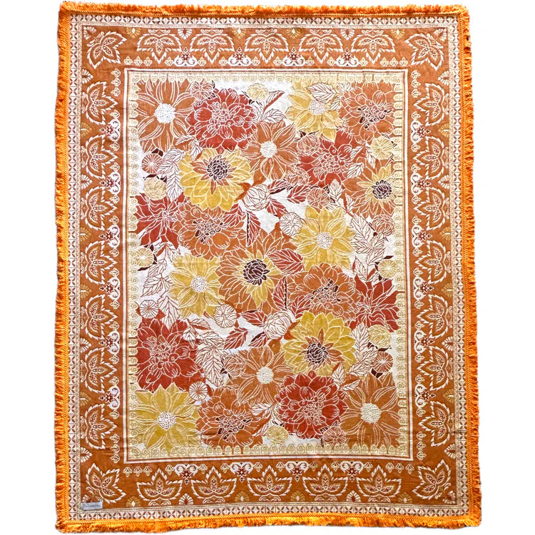 Kaia Picnic Rug - Woven Throw- Large image 0