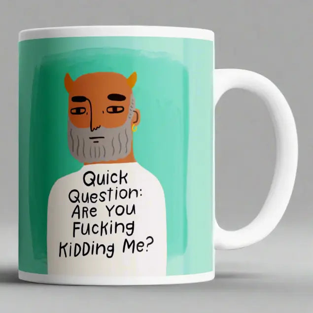Quick Question Mug
