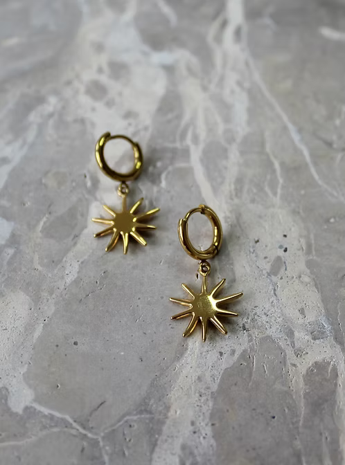 Sun Star Earrings