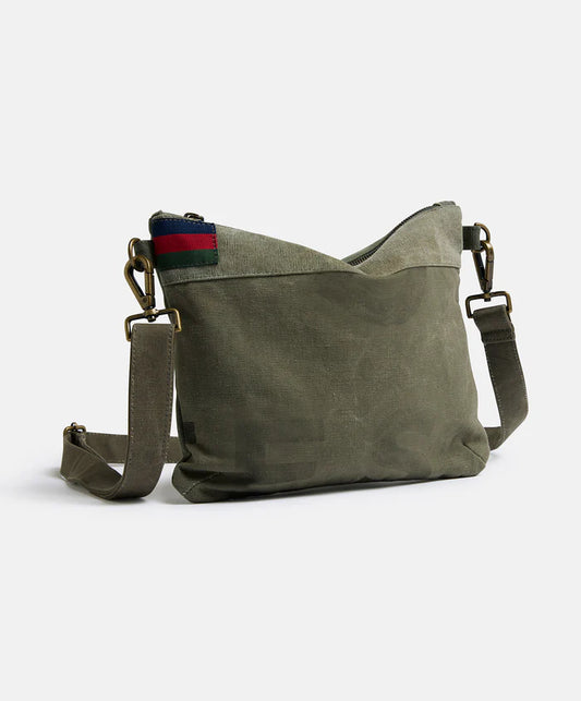 Clutch | Upcycled | Khaki image 0