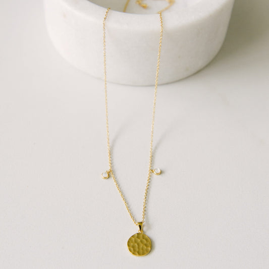 Ayla Necklace in Gold image 0