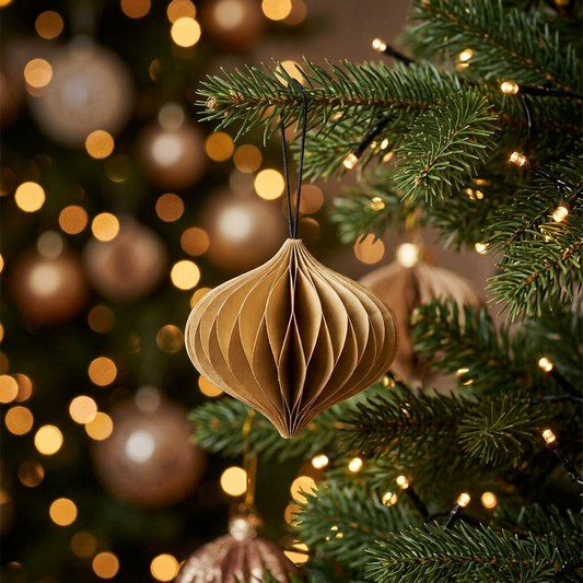 Flaxseed Paper Jewel Ornament- PRE ORDER