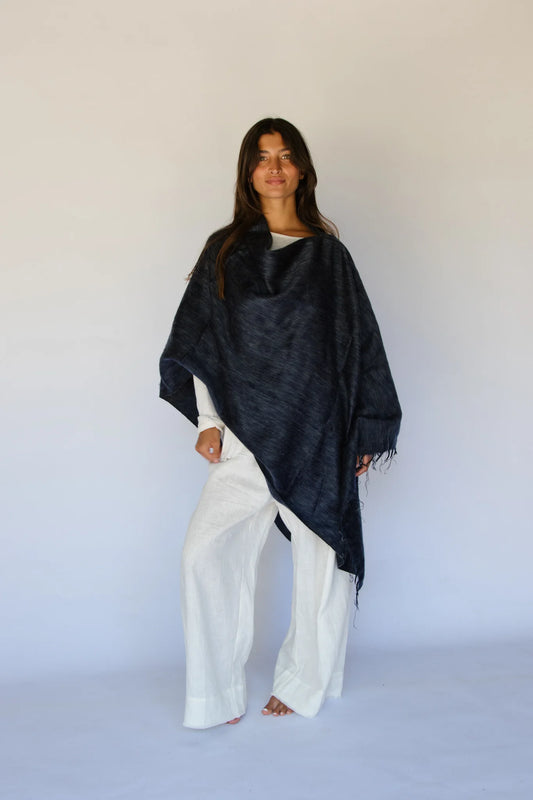 Hobo & Hatch Poncho - Midnight image 0