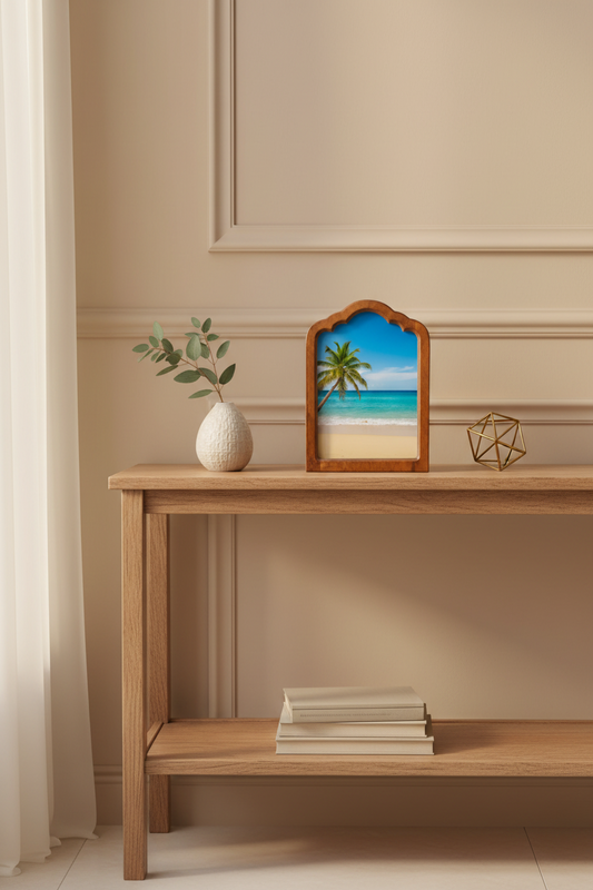Arched Wooden Frame