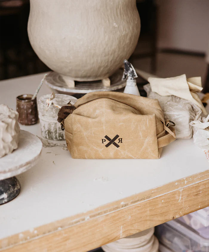 Slow Road Duffle Toiletry Bag | Clay image 1