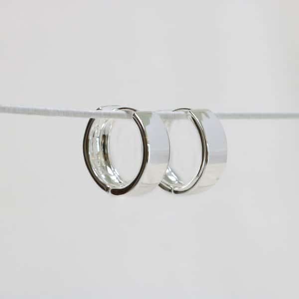 Joy Hoops Sterling Silver Plated image 0