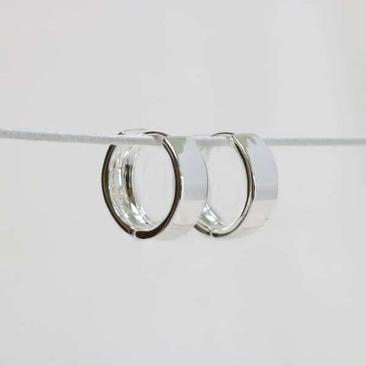 Joy Hoops Sterling Silver Plated image 0
