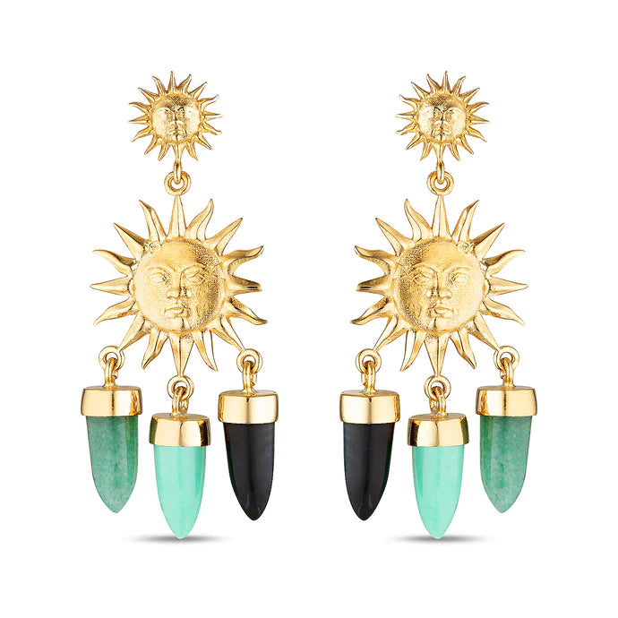 Sol Earrings / Gold image 0