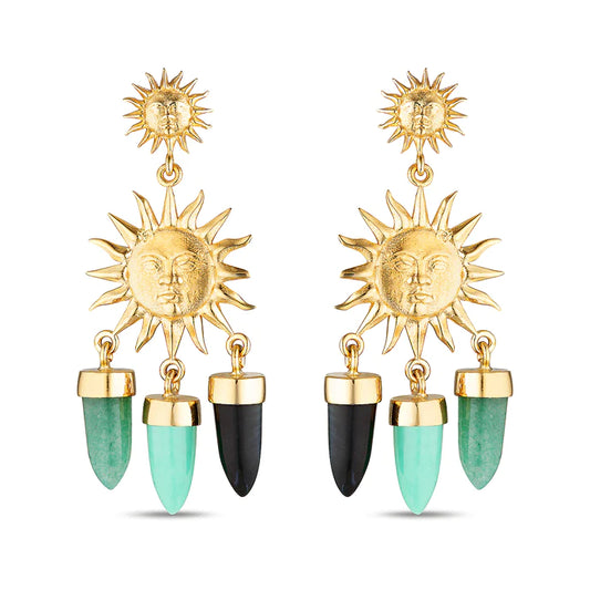 Sol Earrings / Gold image 0