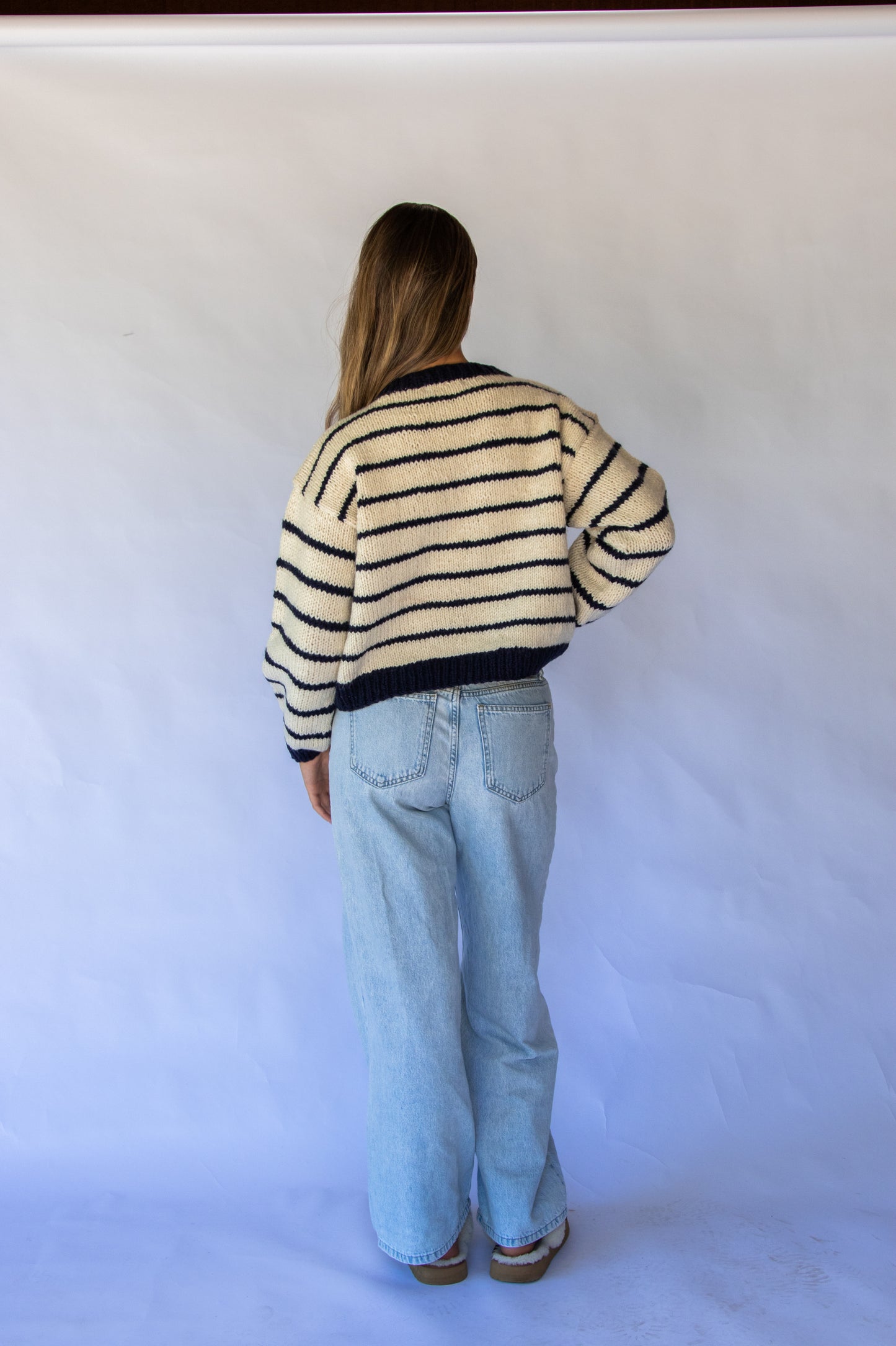 Bande Sweater - Navy image 3