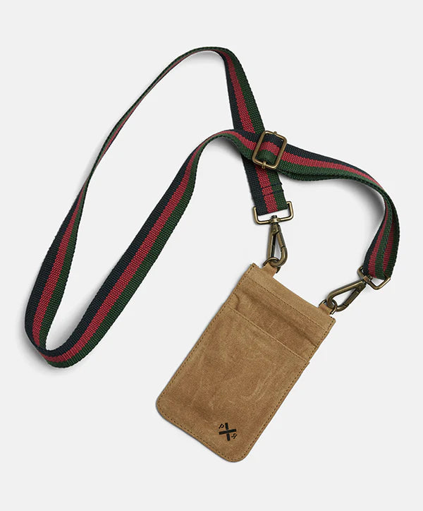Slow Road Cross Body Phone Bag | Clay image 0