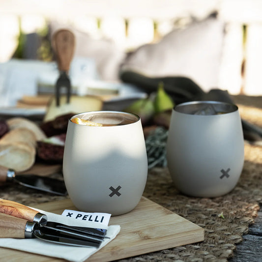 Sip and Dip Insulated Wine Tumblers - Two Person image 1