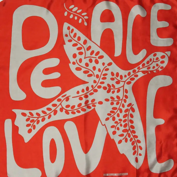 Mini Peace and Love Orange image 0