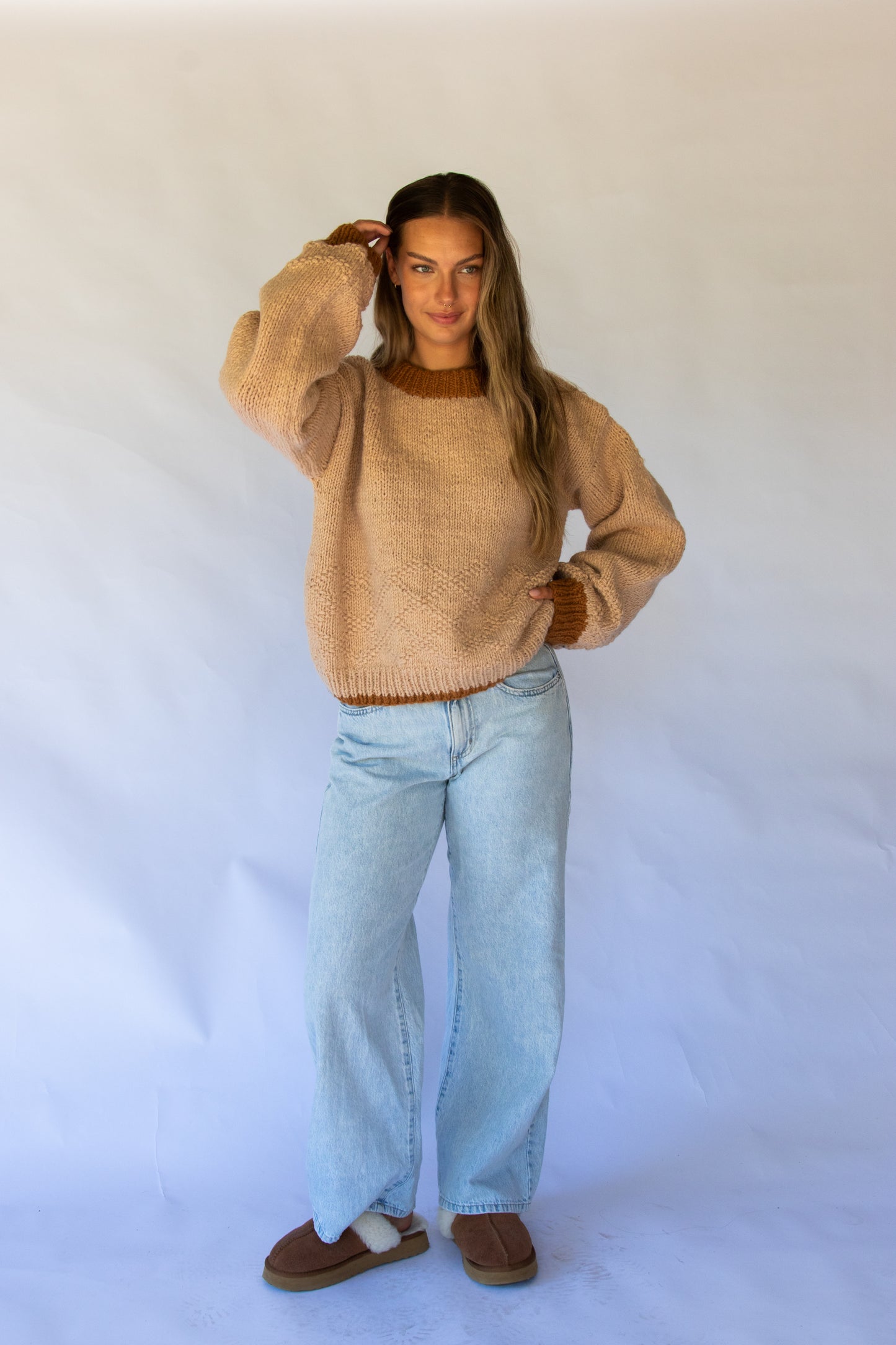 July Sweater - Caramel image 4