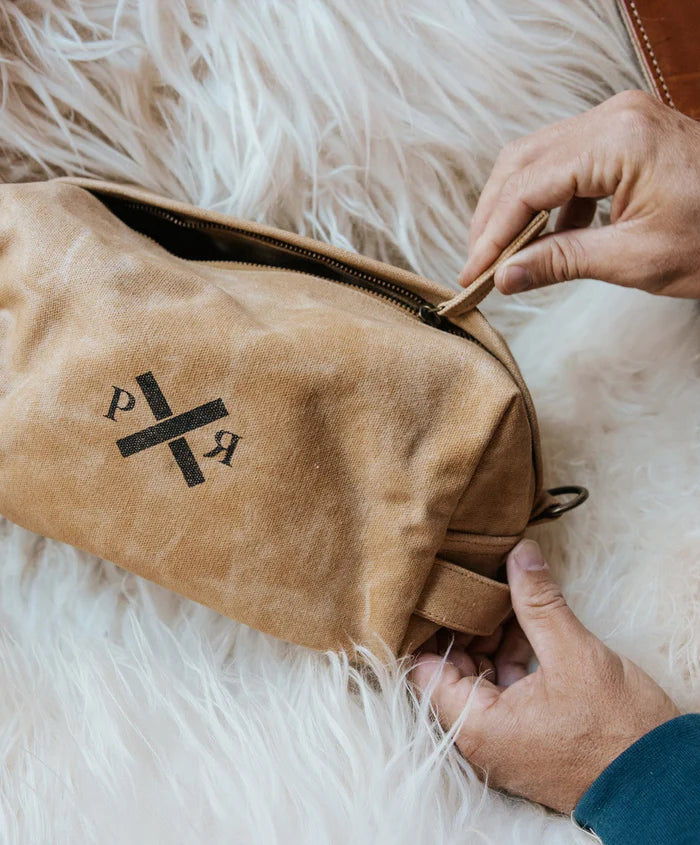 Slow Road Duffle Toiletry Bag | Clay image 3