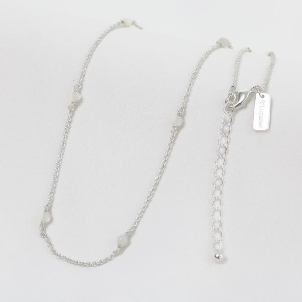 Elara Necklace in Silver image 2