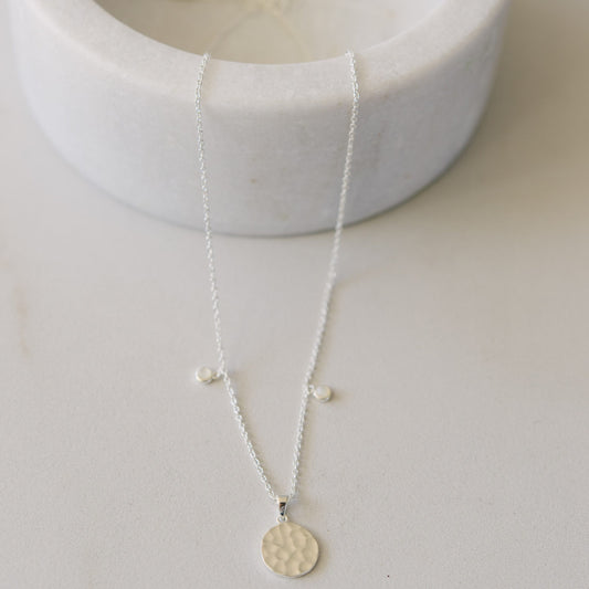 Ayla Necklace in Silver image 0