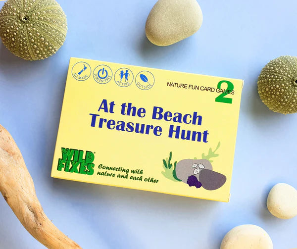 At the Beach Treasure Hunt / Nature Fun Card image 0