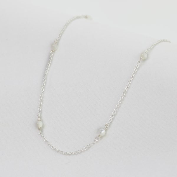 Elara Necklace in Silver image 0