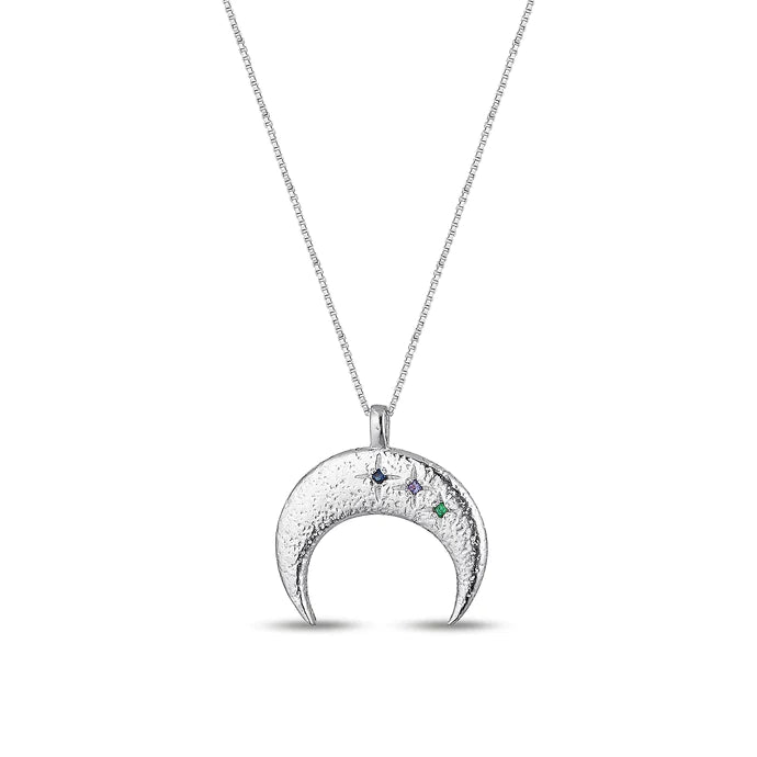Selene Necklace / Sterling Silver image 0