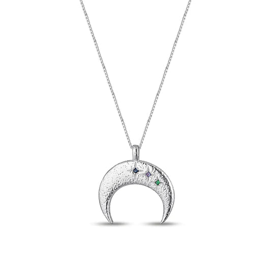 Selene Necklace / Sterling Silver image 0