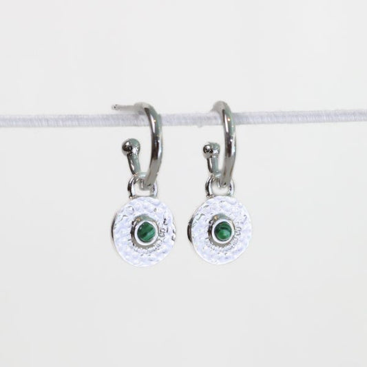 Amara Earrings in Silver image 0