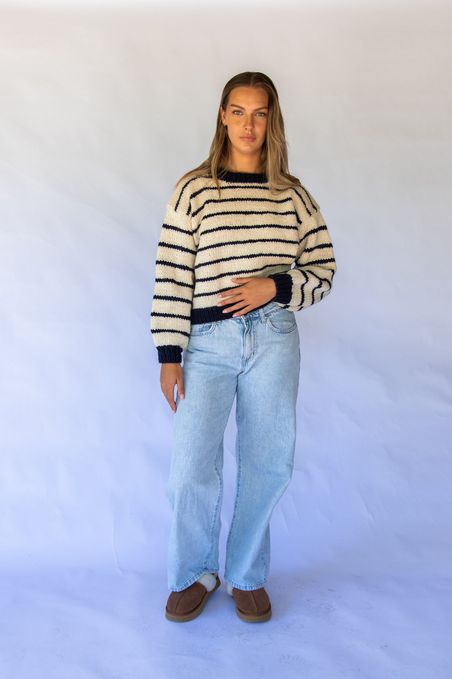 Bande Sweater - Navy image 4