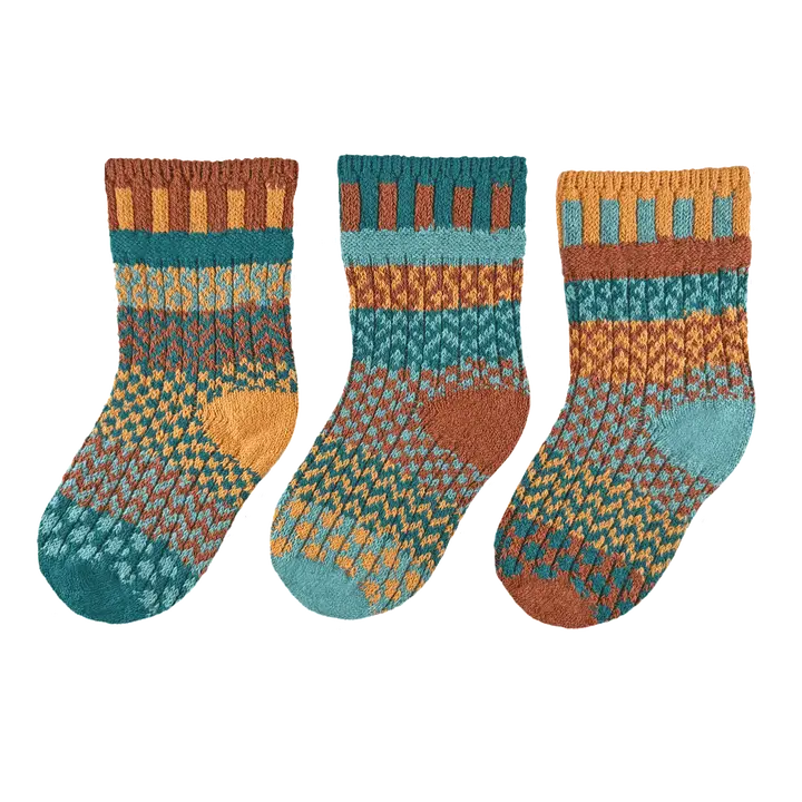 Kids Doodlebug Socks / Recycled Cotton Eco-Friendly