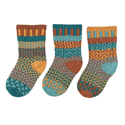 Kids Doodlebug Socks / Recycled Cotton Eco-Friendly