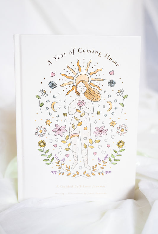 Year of Coming Home - Guided Self Love Journal image 0