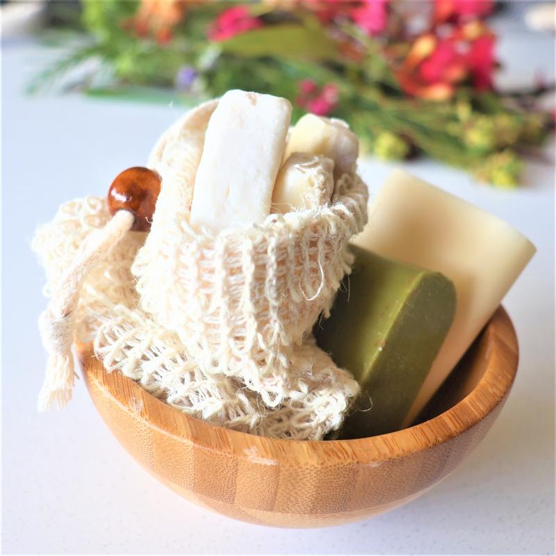 REUSABLE EXFOLIATING SISAL SOAP SAVER image 2