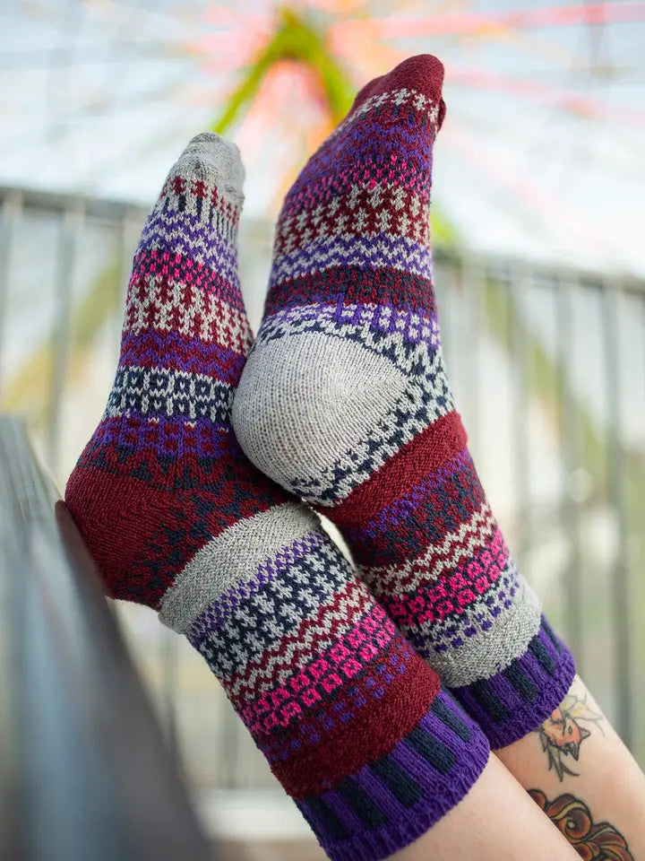 Wunderland Socks / Recycled Cotton Eco- Friendly