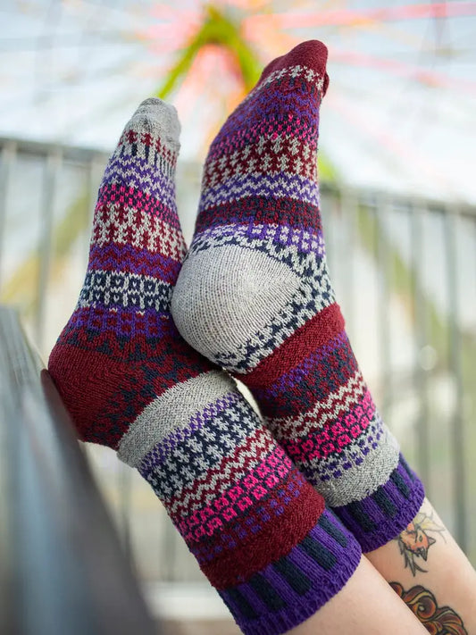 Wunderland Socks / Recycled Cotton Eco- Friendly